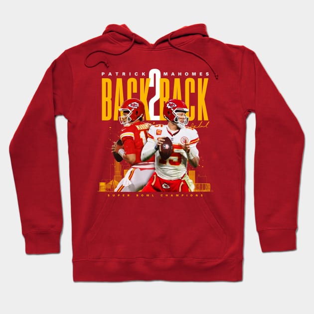 Patrick Mahomes Hoodie by Juantamad